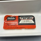 Vintage Jeannette Glasbake Loaf Pan Ovenware Non Stick Gray Glass