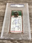  ssg  Senator Ted Kennedy Signed Boston Red Sox Baseball Ticket - Psa dna Coa