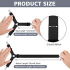 Bed Sheet Holder Straps4 Pcs Adjustable Elastic Fasteners With Metal Clips Keep 