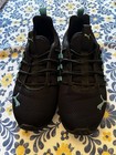 Puma Kids 13 5c Black Aqua Floral Softfoam  Athletic Sneakers Shoes