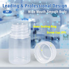 1 Oz Small Plastic Bottles With Caps  Airtight Refillable Wide Mouth Travel Bott