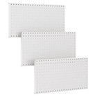 Torack 3 Pcs Metal Pegboard Panels 12x24 Inch  For Wall
