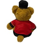 Fao Schwarz Teddy Bear Soldier Red Jacket Uniform Hat Plush Toy Stuffed Animal