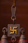6 old Tibet Buddhism Temple Bronze          wind Chime Bell Chung Chimes Clock Statue