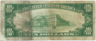 1929  10 National Banknote   Hudson County National Bank - Jersy City  Nj