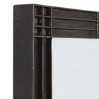 Gower Xxl 35  Forged Industrial Inspired Iron Wall Vanity Mirror Uttermost 09485