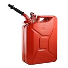 Wavian 5 Gallon 20 Liter Authentic Jerry Can Leakproof Spout Red Steel Gas Can