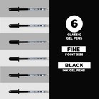 Gelly Roll Classic  Fine Pt  Black  6 Count