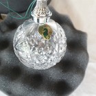 Vtg Waterford 2008 Lighted Times Square Ball Christmas Ornament Mint Condition
