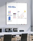48 x 48  Large Magnetic Dry Erase Whiteboard  Removable Wall Hanging Board Wi   