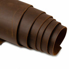 Wd-47 Import Tooling Full Grain 100  Cowhide Leather 5  6oz 2mm medium Brown