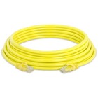 25ft Cat6 Ethernet Cable Utp Lan Network Patch Cord Rj45 Cat 6 Cable - Yellow