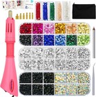 Creative Bedazzling Kit With Applicator Tool     5200 Rhinestones For Diy Makers