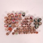 Vtg Wooden Thread Spools Lot Of 67 Coats   Clark s Lily Talon