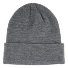 Independent Trucks Beanie Groundwork Long Shoreman Grey Heather red