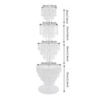 Acrylic Crystal Cake Stand Cupcake Stand Dessert Stand For Wedding Event Party