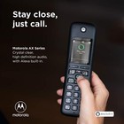 Motorola Axh03 Dect 6 0 Smart Cordless Phone And Answering Machine With Alexa