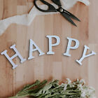 8cm Wood Letter Alphabet Bridal Wedding Party Table Decoration Free Standing