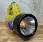 Vintage Playskool Kids Flashlight Color Change Red   Green Lens  Auto Shutoff