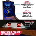 Skeeball Arcade Game 9 Ft Roll And Score Table Led Lights Electronic Scorer Play