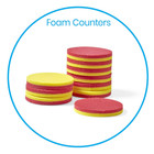 Foam Two-color Counters  Red And Yellow Counters  Counting Manipulatvies  Math C