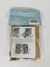 Macrame Owl Kit Pepperell Crafts Enthusiast Level Bamboo Dowels   Wood Beads Nos