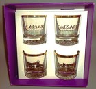 Las Vegas Caesar s Palace Barware Rock Glasses Set Of 4 Boxed Gift For Customers