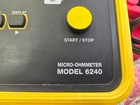 Aemc 6240 Micro-ohmmeter Low Resistance Four Lead Measurement Unit W  Power Cord