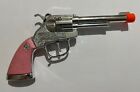 Halco Hubley Pink Grip Handle Toy Cap Gun Cowgirl Pistol Six Shooter