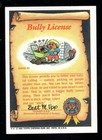 1985 Garbage Pail Kids Brainy Brian  72b -- Exmt 2nd Series Os2 Glossy