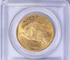 1907  20 Gold Saint Gaudens Double Eagle Pcgs Ms 64