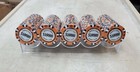 New 100 Orange  10000 Monte Carlo Smooth 14 Gram Clay Poker Chips - Exclusive 