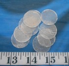   Capiz Shell Sliced Rounds    1-inch   10   Shellcraft   Sailor s Valentines  