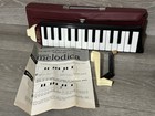 Hohner Melodica 27 Piano With Case Vintage Harmonica Made In Germany