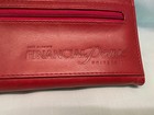 Dave Ramsey Financial Peace University Envelope System Wallet Red Leather