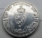 Good Norway 2 Kroner 1914 Commemorative 100 Years Constitution Coin