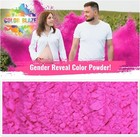 Color Blaze Gender Reveal Powder 2lbs Pink Baby Girl Party Shower  2-1lb Bags 