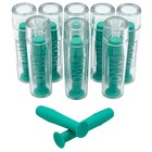 Contact Lens Remover Tool Applicator - 10 Pack  Made In Usa  Green  Easy Use