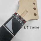 Diy Maple Electric Guitar Neck 24 Frets Jujube Fingerboard 25 5  Scale Length