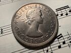 Southern Rhodesia    Half Crown 1954 Km31 Cu-ni 1-yr Type Qeii Above Average Rare