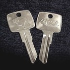  1  One New Mack Truck Door Ignition Key With Bulldog Logo   Early Script Type
