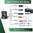  4k Ptz Camera optics Zoom  Hdmi Sdi Usb And Ip 10x Sdi hdmi usb3 0 ip