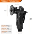 30000rpm Pneumatic Chamfering Machine Metal Trimming Air Chamfer Beveling Tools 