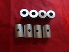 1 1 2   Long 1  Dia  Aluminum Round Spacer With 7 16  Center Hole  8 Per Package