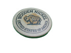 Wooden Nickel Vintage President Potus Ronald Reagan Dixon Illinois Hometown