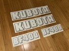 Kubota Bf400 Loader Replacement Decals  set 4  Stickers 4x4 Diesel Tractor