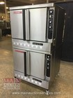 Blodgett Dfg-100-3 Gas Double Stack Full Size Convection Oven On Casters