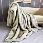 Luxury Faux Fur Throw Blanket Soft Plush Fleece Couch Bed Cover Multi Sizes