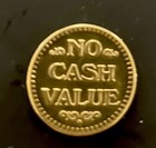 Vintage  no Cash Value  Discount Store Trade Token Coin Medal Eagle Reverse