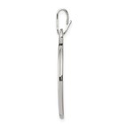 Sterling Silver Antiqued Masonic Pendant L-28 Mm  W-16 Mm